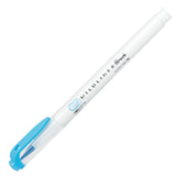 ZEBRA Mildliner Brush Pen WFT8 Cyan