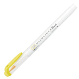 ZEBRA Mildliner Brush Pen WFT8 Lemon Yellow