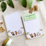 WHIMSY WHIMSICAL Memo Pad Summer Celebration Delights