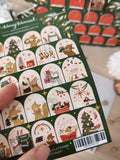 WW Whimsy Sticker Woodland Christmas Advent