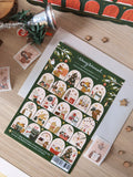 WW Whimsy Sticker Woodland Christmas Advent