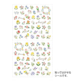 MIDORI Chat Sticker 2682 Wild Flowers