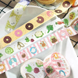 BGM Masking Tape Winter Vegetables