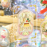 BGM Seat Seal Cafe A La Mode : Stained Glass (Christmas Limited)