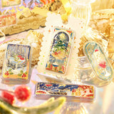 BGM Seat Seal Cafe A La Mode : Stained Glass (Christmas Limited)