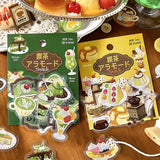 BGM Clear Seal Cafe à la Mode-Embroidery Book (Green)
