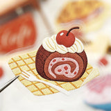 BGM Clear Seal Cafe à la Mode-Embroidery Book (Red)