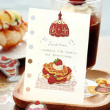 BGM Clear Seal Cafe à la Mode-Embroidery Book (Red)
