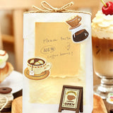 BGM Clear Seal Cafe à la Mode-Embroidery Book (Yellow)