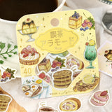BGM Flakes Seal Cafe à la Mode - Cozy Sweet Time