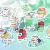 BGM Flakes Seal Cafe à la Mode - Fancy Retro
