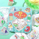 BGM Flakes Seal Cafe à la Mode - Fancy Retro
