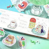 BGM Flakes Seal Cafe à la Mode - Fancy Retro
