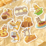 BGM Flakes Seal Dress-up Animals-Hamster Bistro