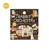 BGM Flakes Seal Dress-up Animals-Rabbit Orchestra