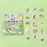 BGM Flakes Seal Welcome Meow! - Café Haineko