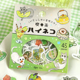 BGM Flakes Seal Welcome Meow! - Café Haineko