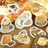 BGM Flakes Seal Welcome Meow! - Café Mikeneko