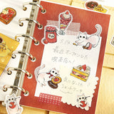 BGM Flakes Seal Welcome Meow! - Café Shironeko
