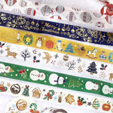 BGM Masking Tape Limited Edition Christmas - Snowman