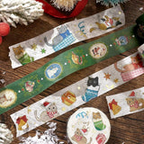 BGM Masking Tape Limited Edition Christmas - Christmas with Cats