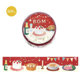 BGM Masking Tape Limited Edition Christmas - Dinner Time