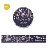 BGM Masking Tape Limited Edition Christmas - Shining Xmas