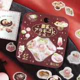 BGM Flakes Seal Cafe a la Mode Miyabi Shinshu