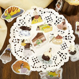 BGM Flakes Seal Mini Mini Animals: Choco Milk