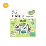 BGM Flakes Seal Mini Mini Animals: Melon Cream