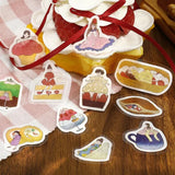 BGM Flakes Seal Mini Mini Animals: Strawberry