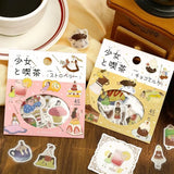 BGM Flakes Seal Mini Mini Animals: Choco Milk