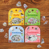 BGM Flakes Seal Mini Mini Animals: Cafe