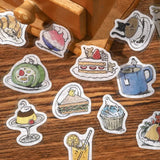 BGM Flakes Seal Mini Mini Animals: Cafe