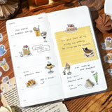 BGM Flakes Seal Mini Mini Animals: Cafe