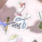 BGM Flakes Seal Mini Mini Animals: Stationery