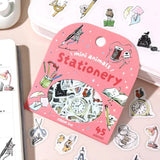BGM Flakes Seal Mini Mini Animals: Stationery