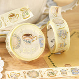 BGM Foil Stamping Masking Tape Afternoon Tea Set
