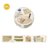 BGM Foil Stamping Masking Tape Collage Fragments