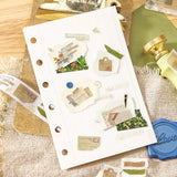 BGM Foil Stamping Masking Tape Collage Fragments