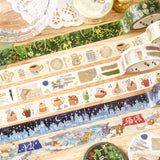 BGM Foil Stamping Masking Tape Collage Fragments