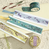 BGM Foil Stamping Masking Tape Flower Compendium: Drum Grass