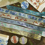 BGM Foil Stamping Masking Tape Flower Compendium: Wisteria