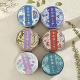 BGM Foil Stamping Masking Tape Flower Compendium: Iris