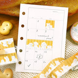 BGM Foil Stamping Masking Tape Animal Days