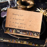 BGM Foil Stamping Masking Tape Midnight Bookshelf