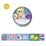 BGM Foil Stamping Masking Tape Pop Food