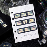 BGM Foil Stamping Masking Tape Sleeper Train in the Stars