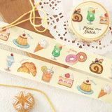BGM Foil Stamping Masking Tape Pienistitch - Little Café