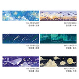 BGM Foil Stamping Masking Tape Sky Encyclopedia: Night Calm